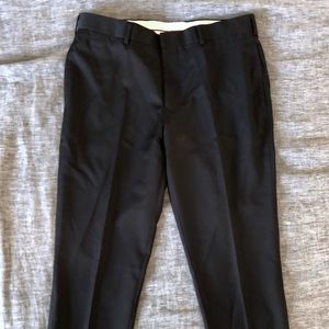 Brooks brothers red fleece slim fit wool trouser